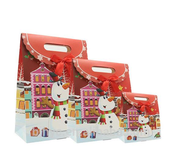 Christmas paper gift bag