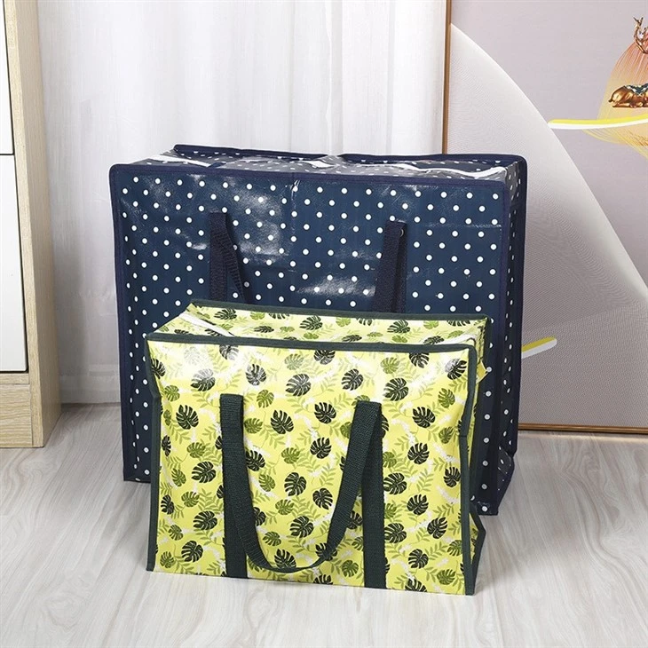Large-size Non-woven Waterproof Shopping Bags Moving Quilt Packing Bag in Stock